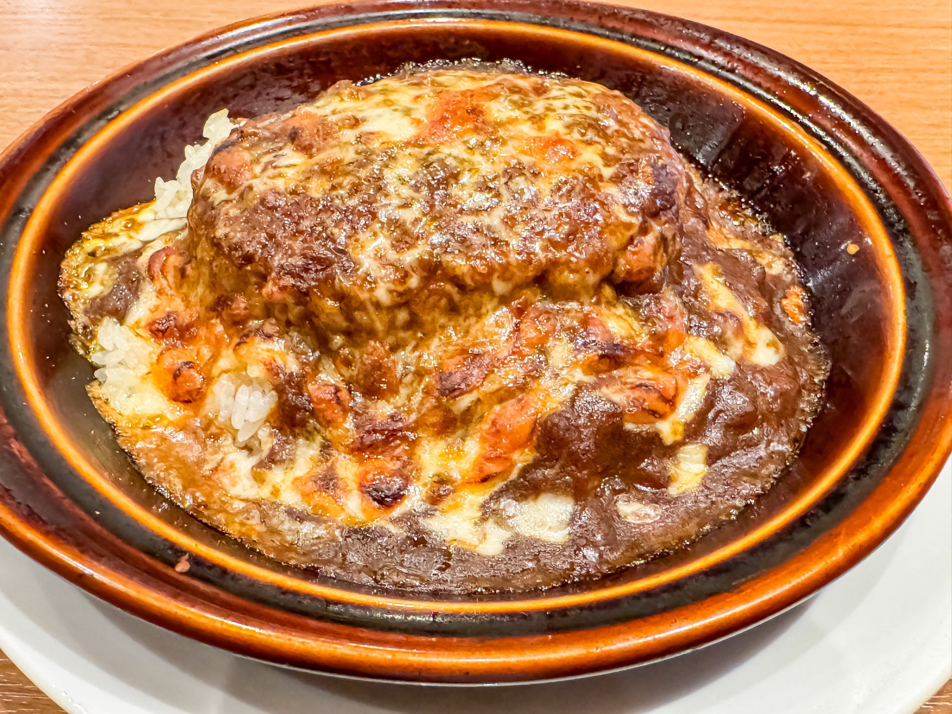 ハンバーグカレードリア